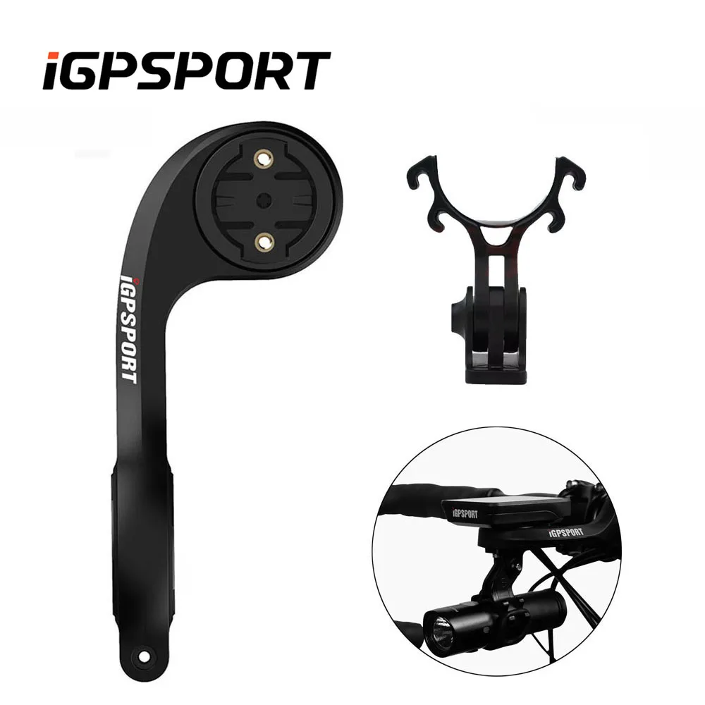 iGPSPORT-Prolongateur de support d\'ordinateur de vélo, M80, support de montage de vélo avant pour iGPSPORT BSC100S, BSC200, BSC300, IGS630, IGS630S