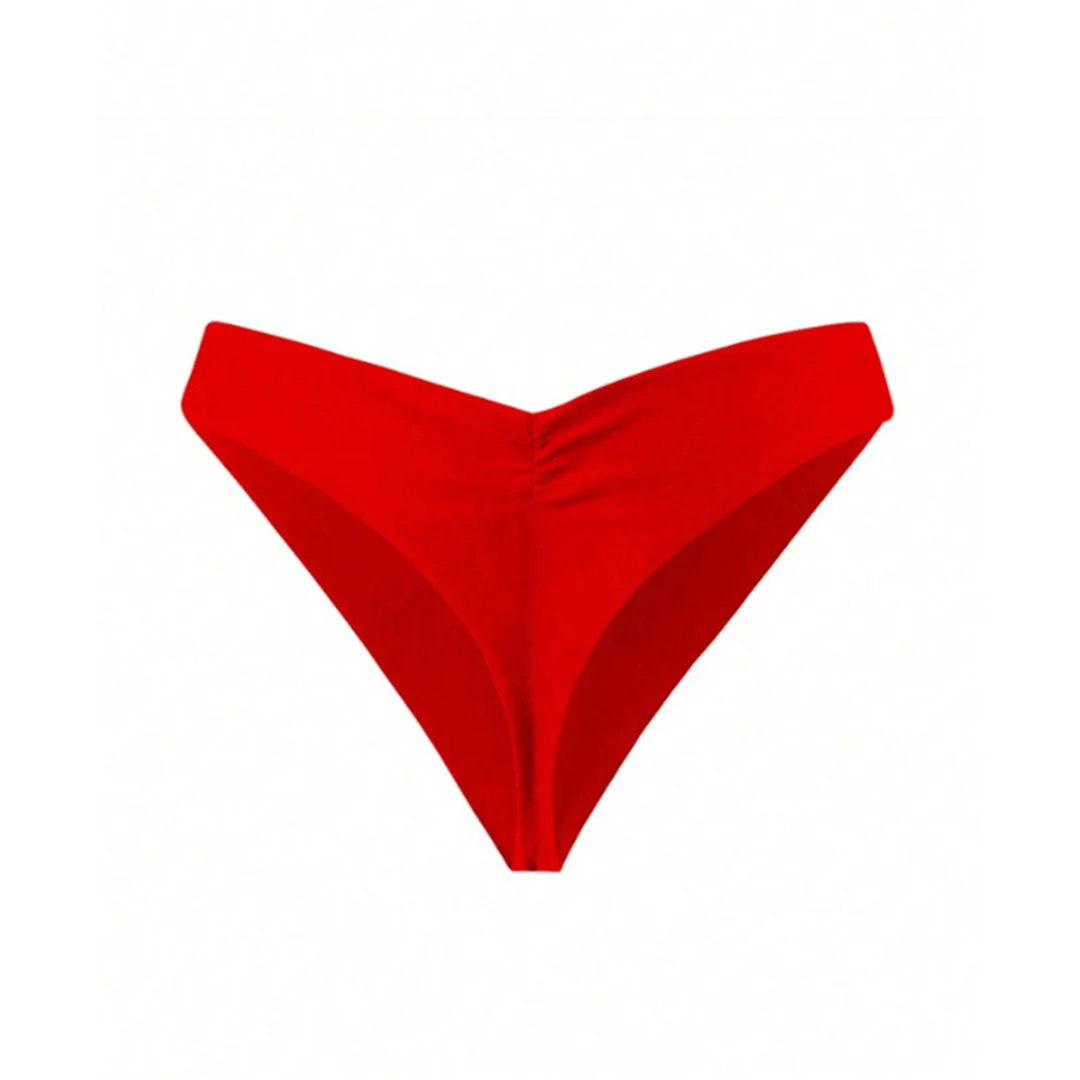 S - XL 2026 Neuer Scrunch Butt Tanga Bikini-Unterteil Badehose Damen Bademode Brasilianische Tanga-Höschen Unterwäsche V8050 – Detail 9