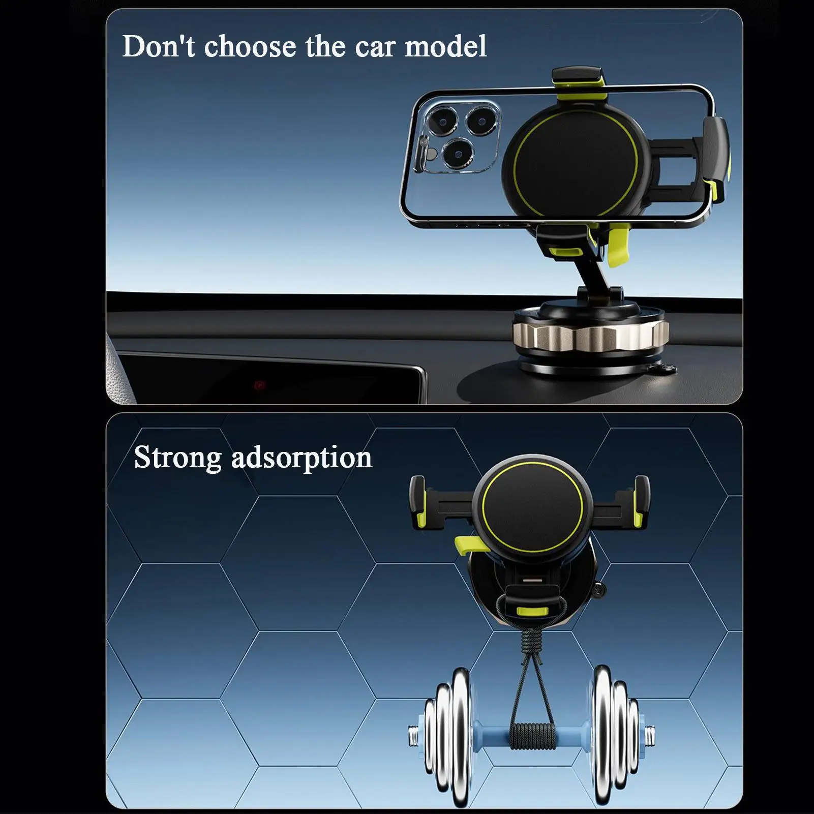 

Магнитный держатель телефона для автомобиля, вакуумная адсорбция, вращающаяся подставка для мобильного телефона для автомобиля, портативная подставка для смартфона для водителей, ежедневная