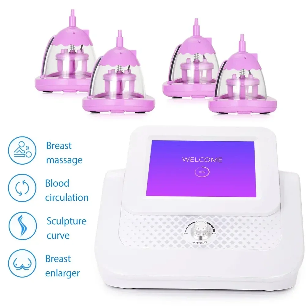 

Massage Microcurrent BIO Body Slimming Pump Breast Enlarge Butt Enhancement Vacuum Therapy Beauty Machine