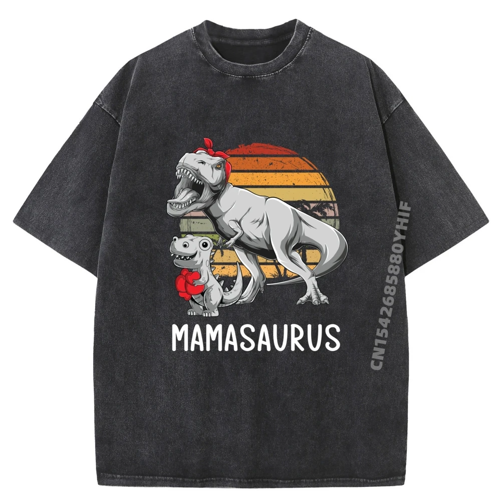 

Mamasaurus Dinosaur Mama T Rex Saurus уличная одежда в стиле хип-хоп мужская футболка с принтом мужская свободная стираная одежда летние топы