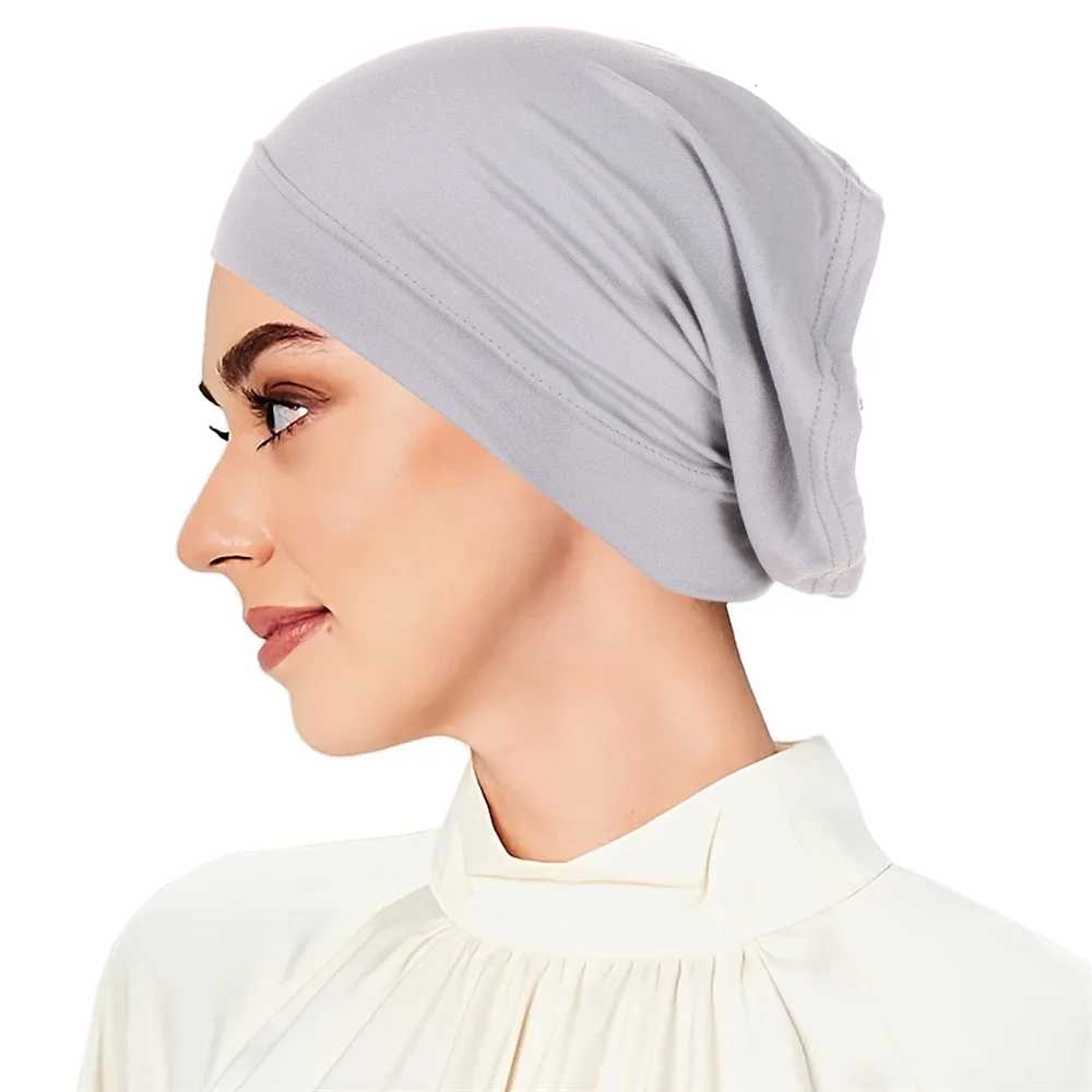 Hijab du Ramadan pour Femme Musulmane, Couvre-Tête, Bonnet Instantané, Turban Nik, Chapeau Ninja, Sous-Écharpe, Tubr Sophia