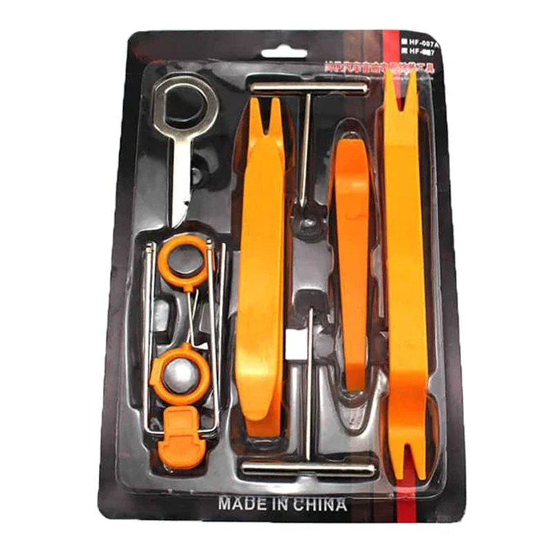 

Car Radio Door Clip Panel Trim Disassembly Repairing Tools Kits Auto Parts Car Interior Panel Removal Installtion Pry Tools
