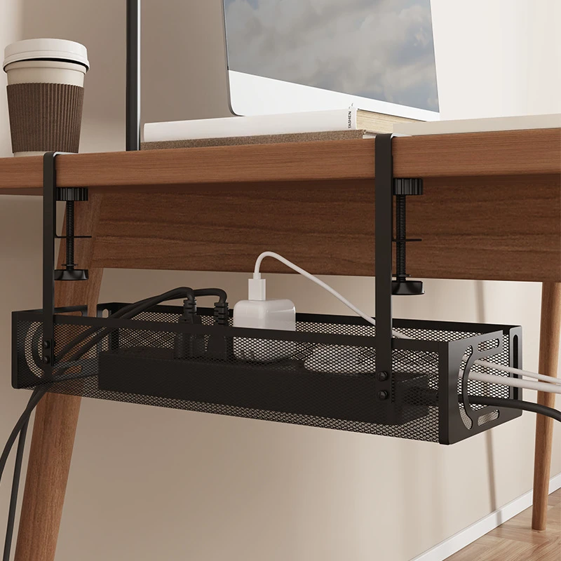 

Home Organization and Storage ScalableUnder-table Storage Hanging Basket Office Supplies Desk Accessories Desk Organizer
