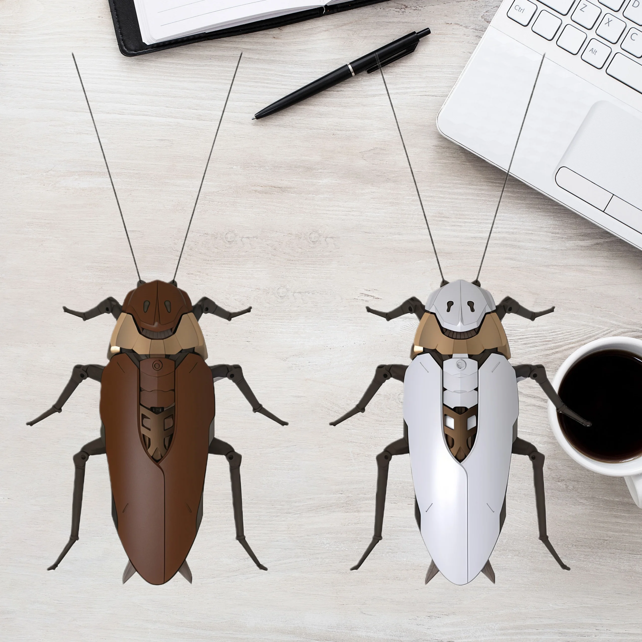 

Robox Animation Oversized Cockroach-Cantonese Heavy Utility Vehicles Weird Assembled Anime Action Figure Dual-Version Model Kit