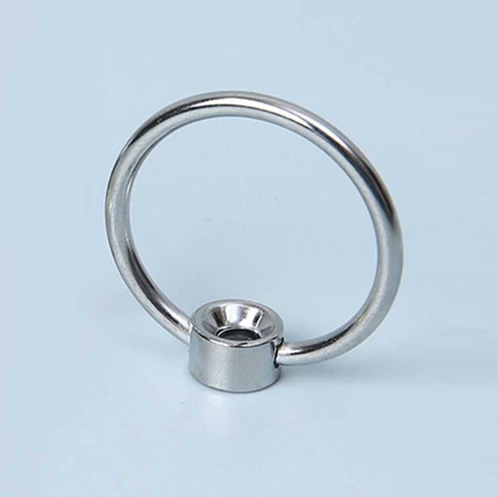 

12 pcs Cutting Board Pull Ring Solid Handle for Home Cabinet Jewelry Box Replacement Metal Kitchen Bar Accessories Storage Door