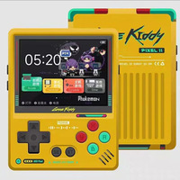 Limited Edition Upgraded Gkd Pixel Ii Kiddy Pixel 2.4-Inch Ips Screen, Providing A Five Color Game Console Rk3326s Holiday Gift