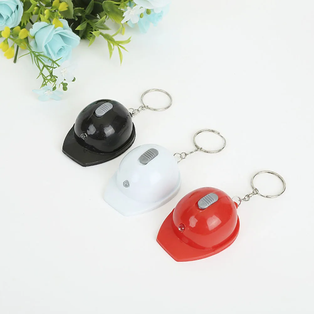 

10 Pcs Building Flashlight Keychain Led Outdoor Button Security Emergency