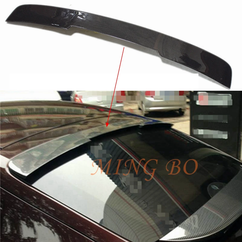 

FOR Porsche Panamera 970.1 970.2 2010-2016 Real Carbon Fiber Rear Roof Lip Spoiler Wing Car Accessories