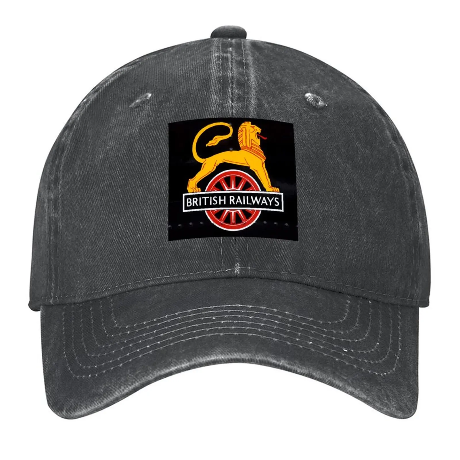 

British Railways Lion logo Baseball Cap designer cap derby hat Hat Beach Christmas Hat Golf Wear Men Women's