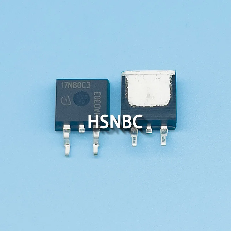 10 шт./лот 17N80C3 SPB17N80C3 TO-263 800 В 17A MOSFET N-канальный силовой транзистор 100% новый импортный оригинал