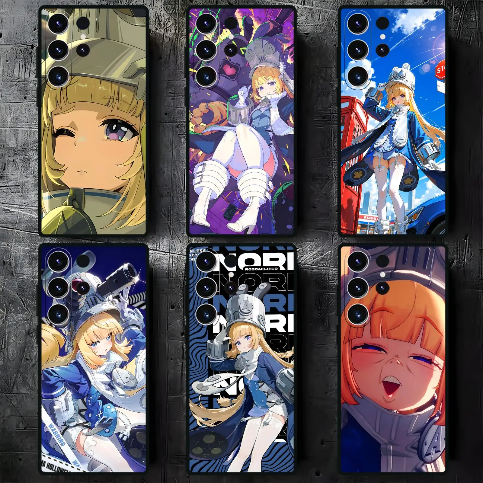 Zenless Zone Zero Norma Hollowell  Phone Case For Samsung S26 S25 S24 S23 S22 S21 S20 Ultra Note20 Soft black Shockproof Cover