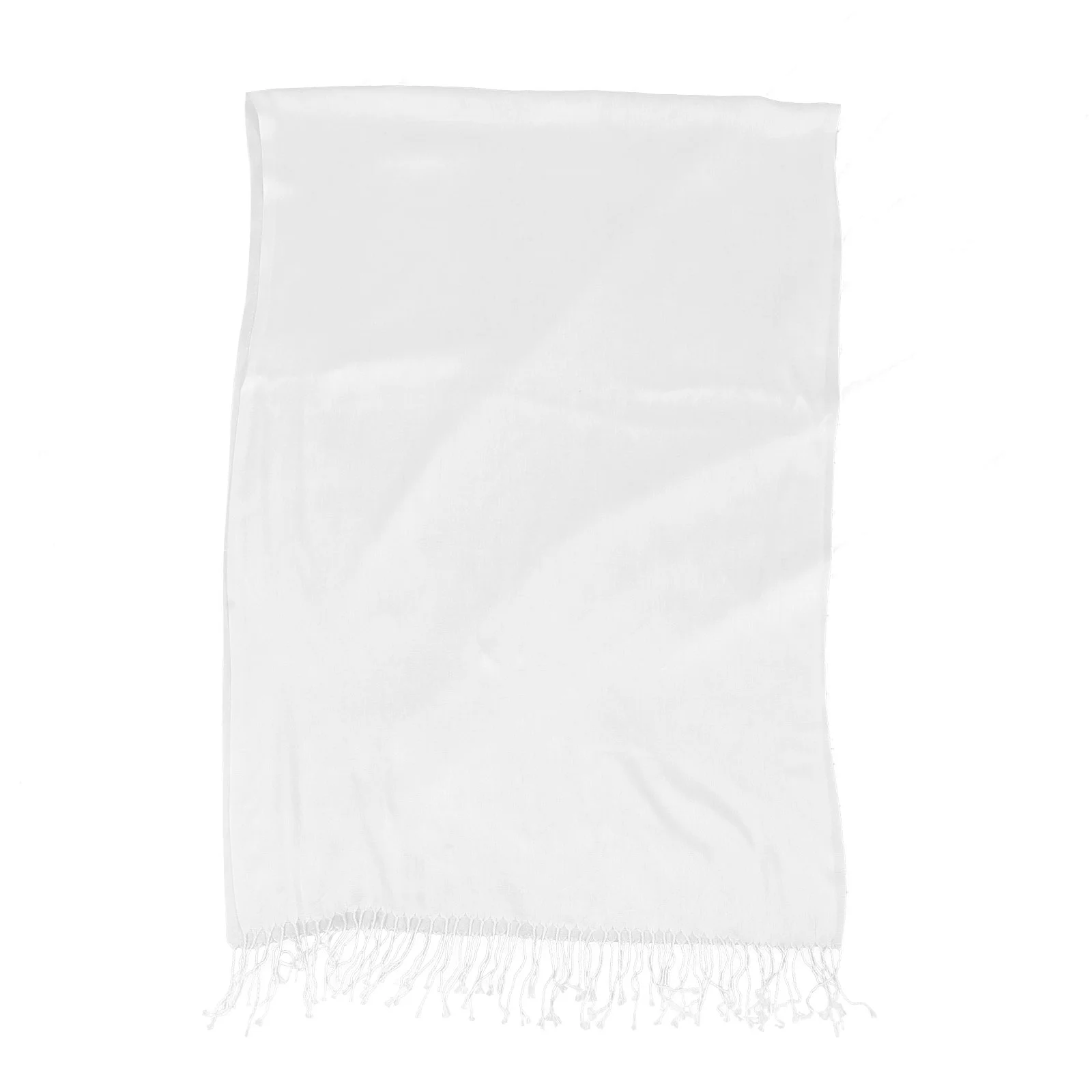 DIY Scarf to Paint Pure White Practical Cotton Tie-dye Blank for Kids Drawing Child