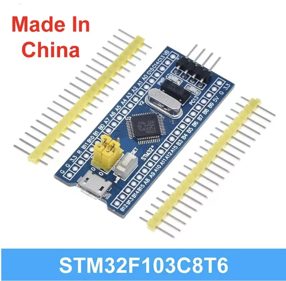 STM32F103C8T6 ARM STM32 Minimum System Development Board Module - Compatible with Arduino for DIY Electronics Projects
