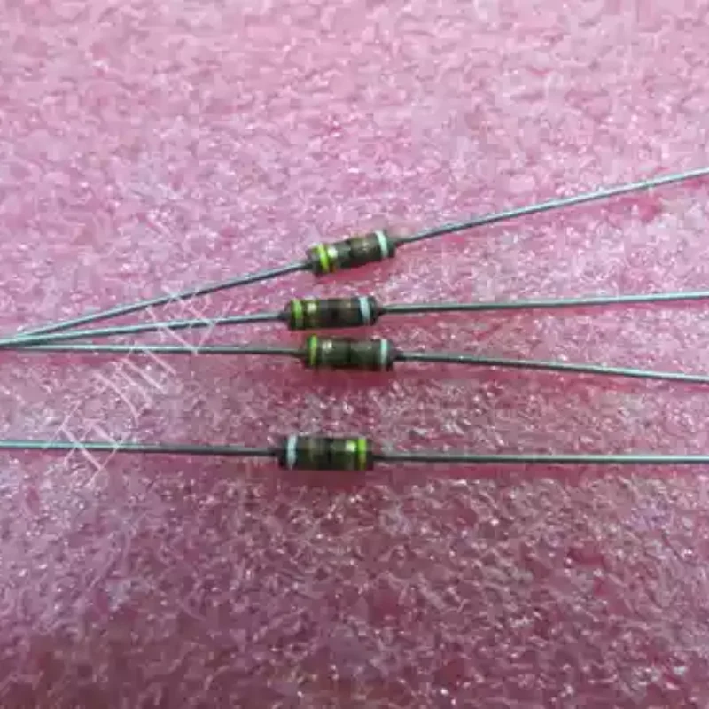 10-100pcs imported RCR07G910J 91R 1/4W color ring resistor (non carbon core)