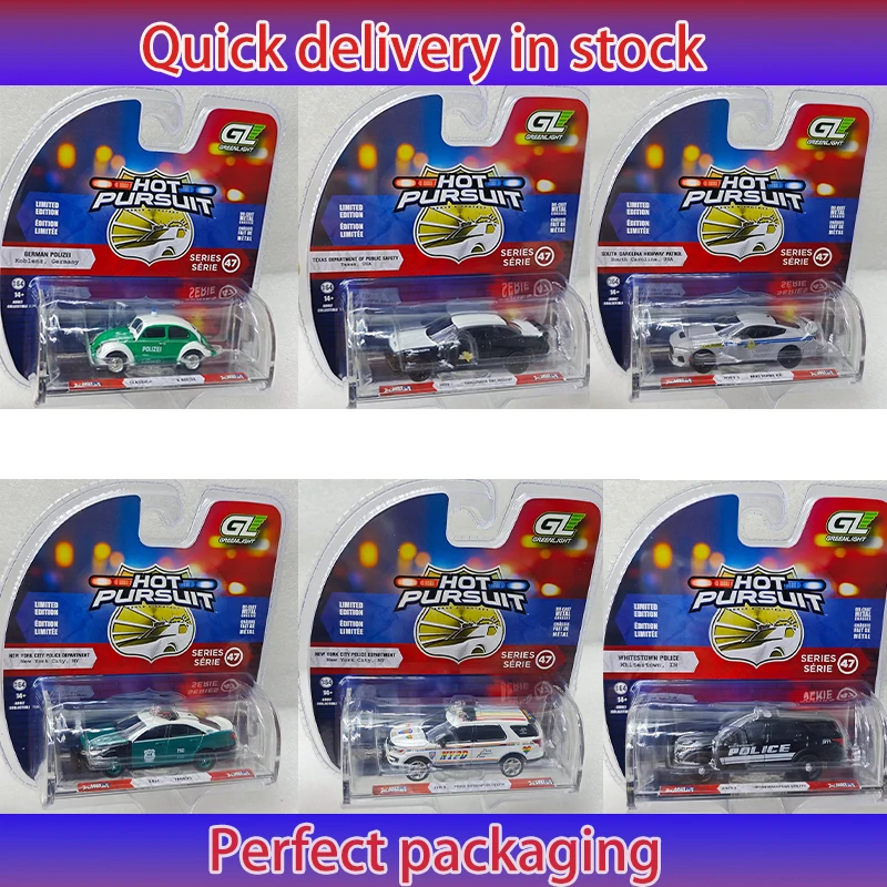 GreenLight's New 1:64 Hot Pursuit Series Collezione di modelli di auto Ornamenti per adulti come regali