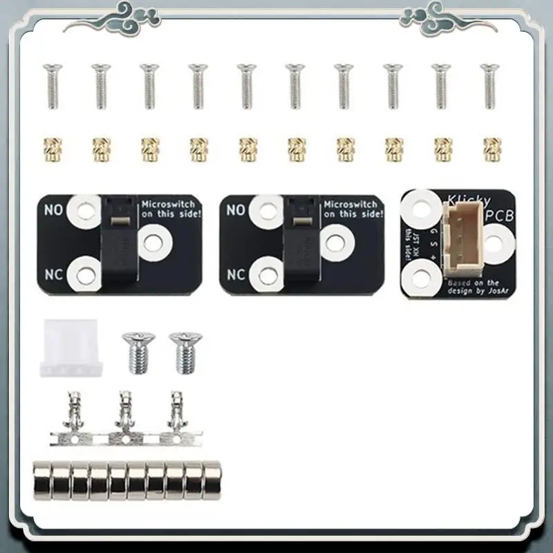 

ABIJ-Fly3d Высокоточный датчик автоматического выравнивания Klicky 3D-принтер DIY аксессуары для Voron2.4 Tridents