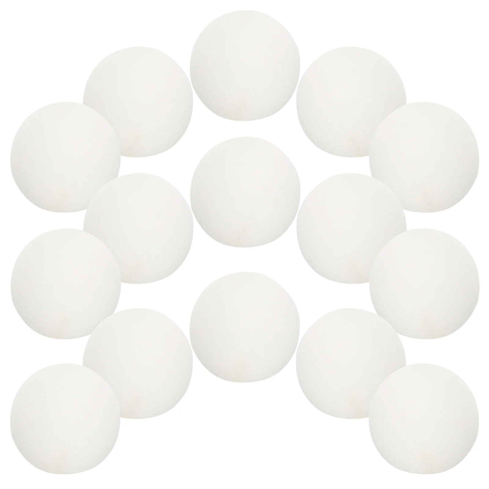 20 Pcs Nose White Clown Sponge Ball Accessories Makeup Costume Props Party Dress 20pcs Decorative Small