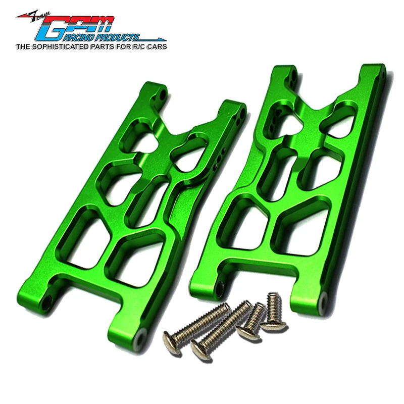 Brazos inferiores traseros de aluminio GPM para ARRMA 1/10 Granite Senton Big Rock 3S