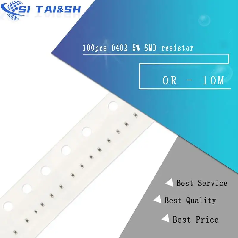 100Pcs 0402 5% Smd …
