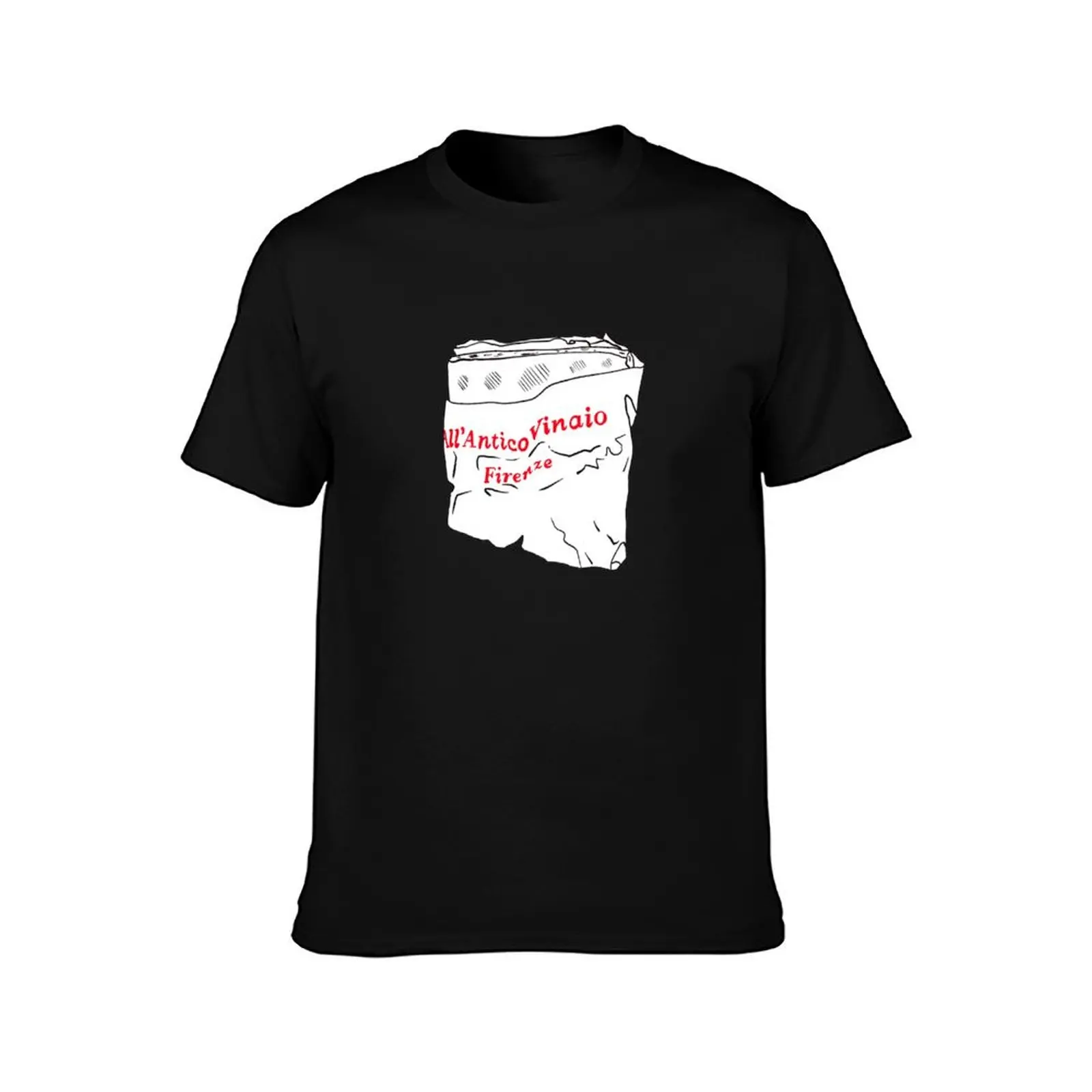 All'Antico Vinaio Panini Illustration T-Shirt graphic t shirts for man T-Shirt