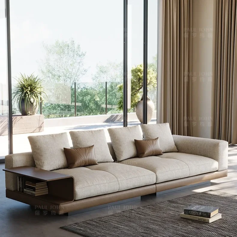 High-end simple villa living room corner sofa
