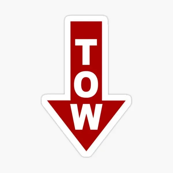 

Red Black Tow Arrow Sticker JDM Motorcycle Wall Car Truck Off-road Racing Helmet Camper Wall Table Decorative Accessories Decals