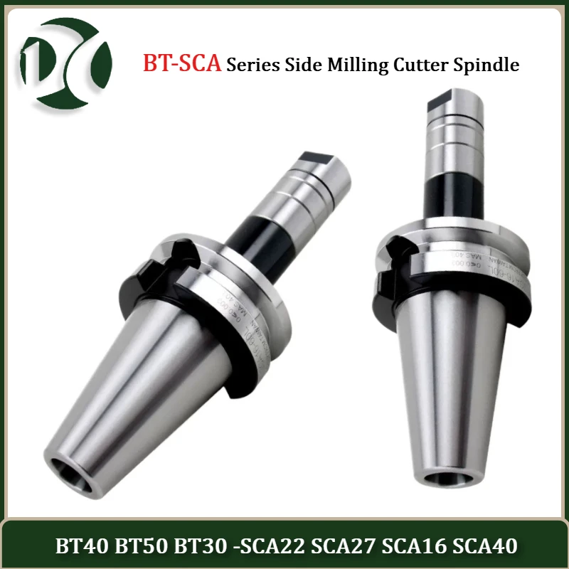 BT40 BT50 BT30 Side Milling Cutter Spindle SCA22 SCA27 SCA16 SCA40 for CNC Three-sided Edge Milling Cutter Saw Blade Milling