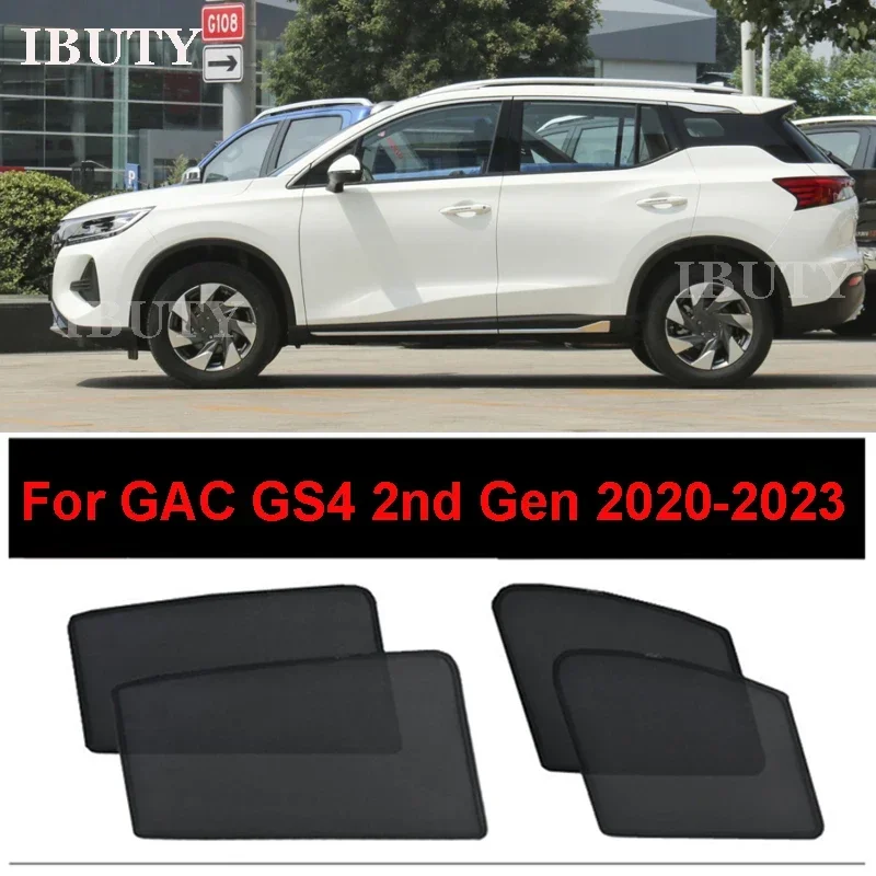 

Для Trumpchi GAC GS4 2-го поколения 2025 2022 2023 Аксессуары Автомобильный солнцезащитный козырек Сетчатые шторы Боковое окно Солнцезащитный козырек УФ-тепло Солнцезащитный козырек