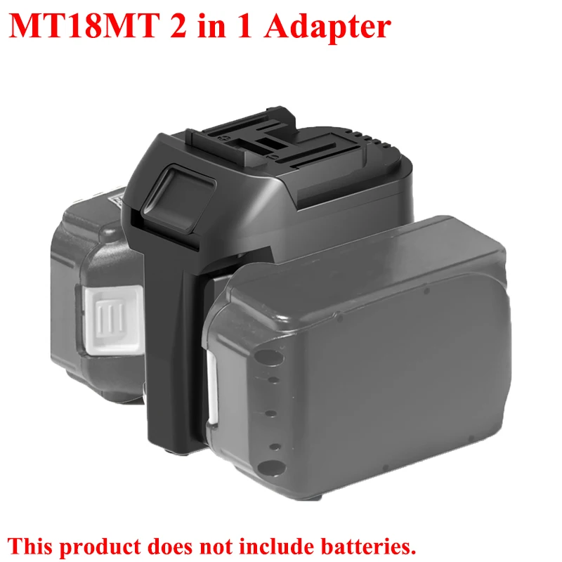 

For Makita 18V Li-ion Batteries Converting To for Makita 18V Li-ion Battery Power Tools MT18MT 2 in 1 Battery Adapter Converter