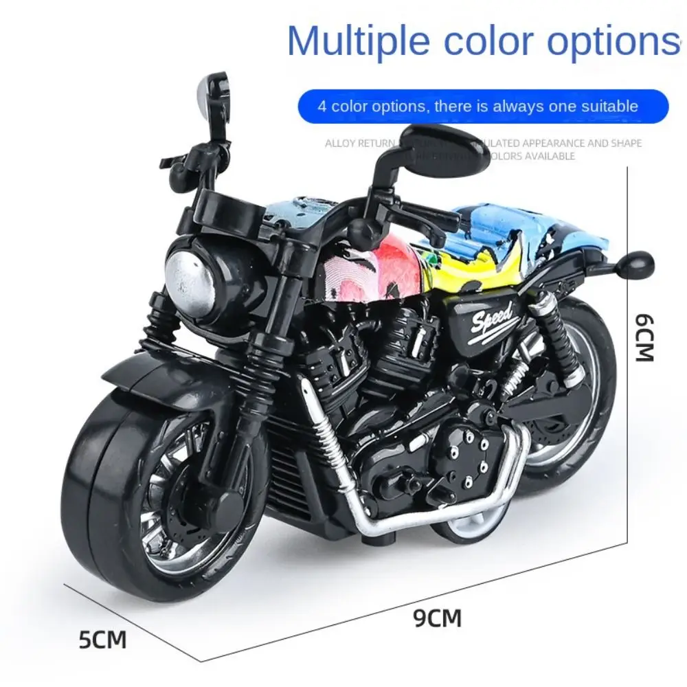 

Pull Back Car Pullback Motorcycle Model Mini Simulation Motorbike Model Locomotive Alloy Motorcycle Action Figures