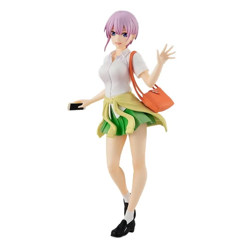 In Stock Genuine Good Smile Company Gotoubun No Hanayome ∬ Nakano Ichika Pop Up Parade Garage Kit Anime Cartoon Model Toys