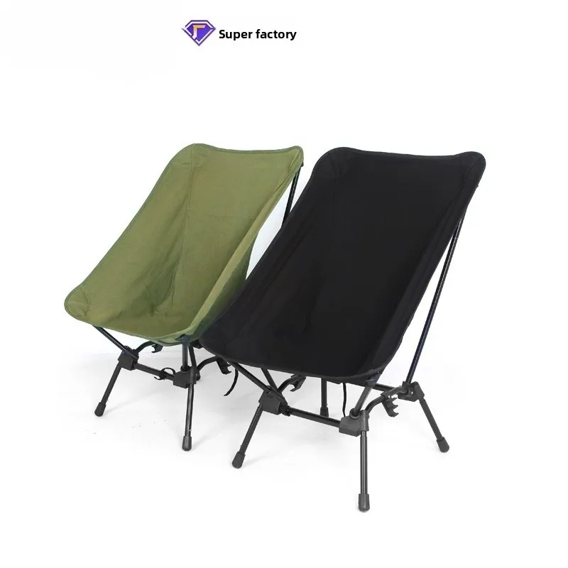 

SunnyFeel Low Back Camping Chair with Cup Holder and Armrest Lightweight Frame Folds Flat for Outdoor Adventures