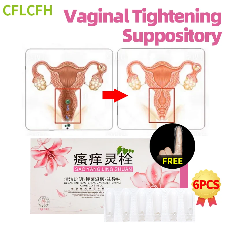 

Natural Vaginal Tightening Suppository Feminine Hygiene Products Vagina Narrow Shrinking Gynecological Products Privates Care