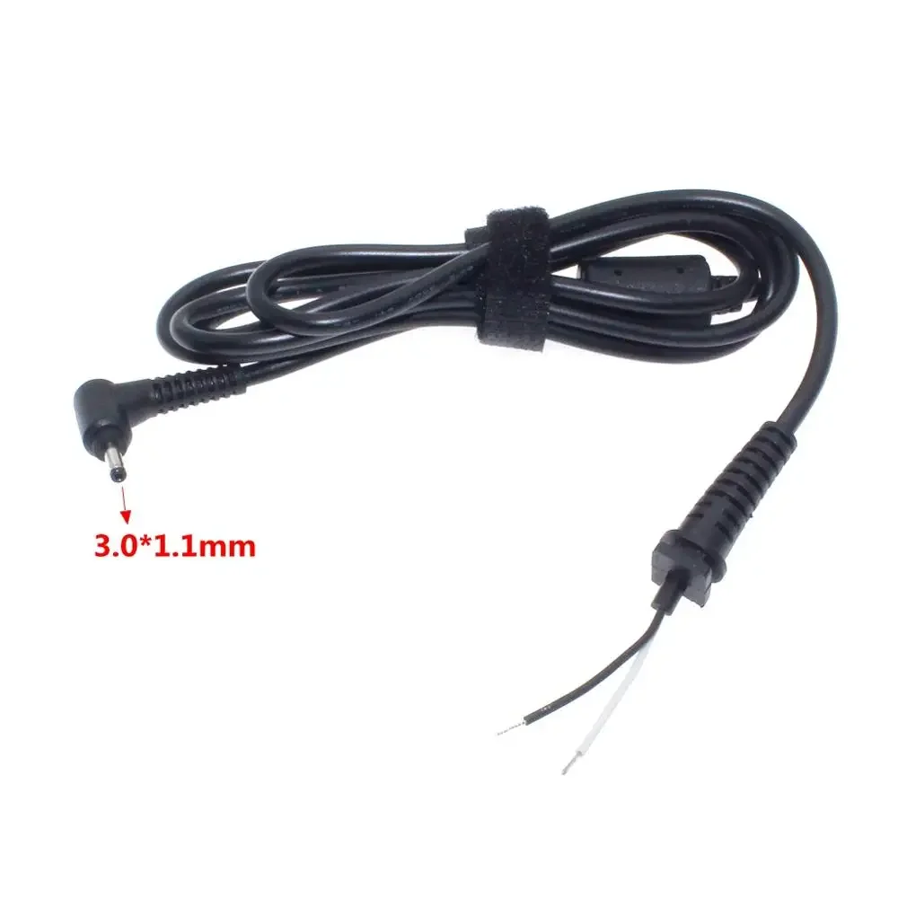 3.0*1.1mm 3.0 x 1.1mm DC Jack Power Charger Plug Connector with Cord / Cable for Asus Samsung Acer Ultrabook Adapter