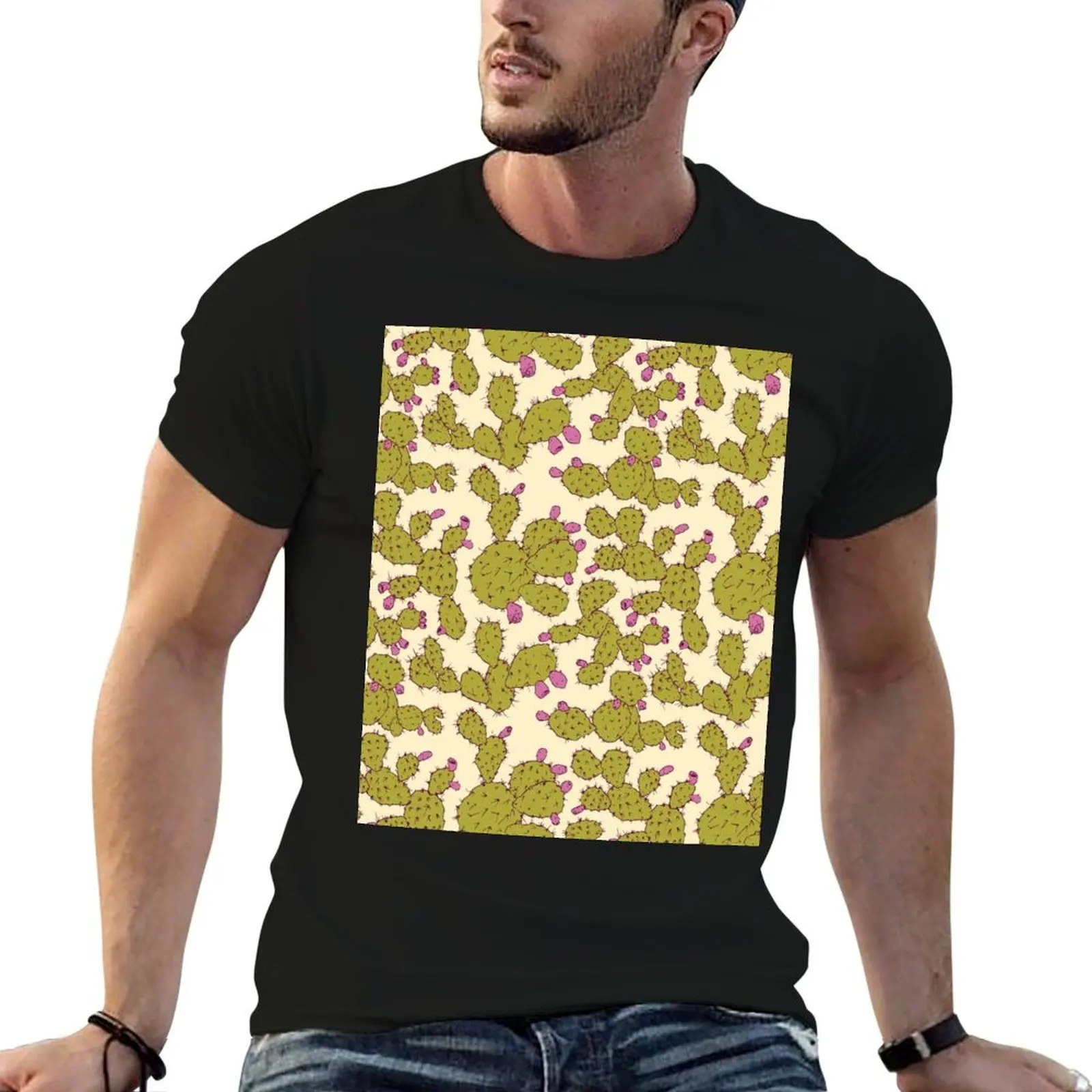 Prickly Pear T-Shirt plus size clothes vintage graphic tee designer t shirt men