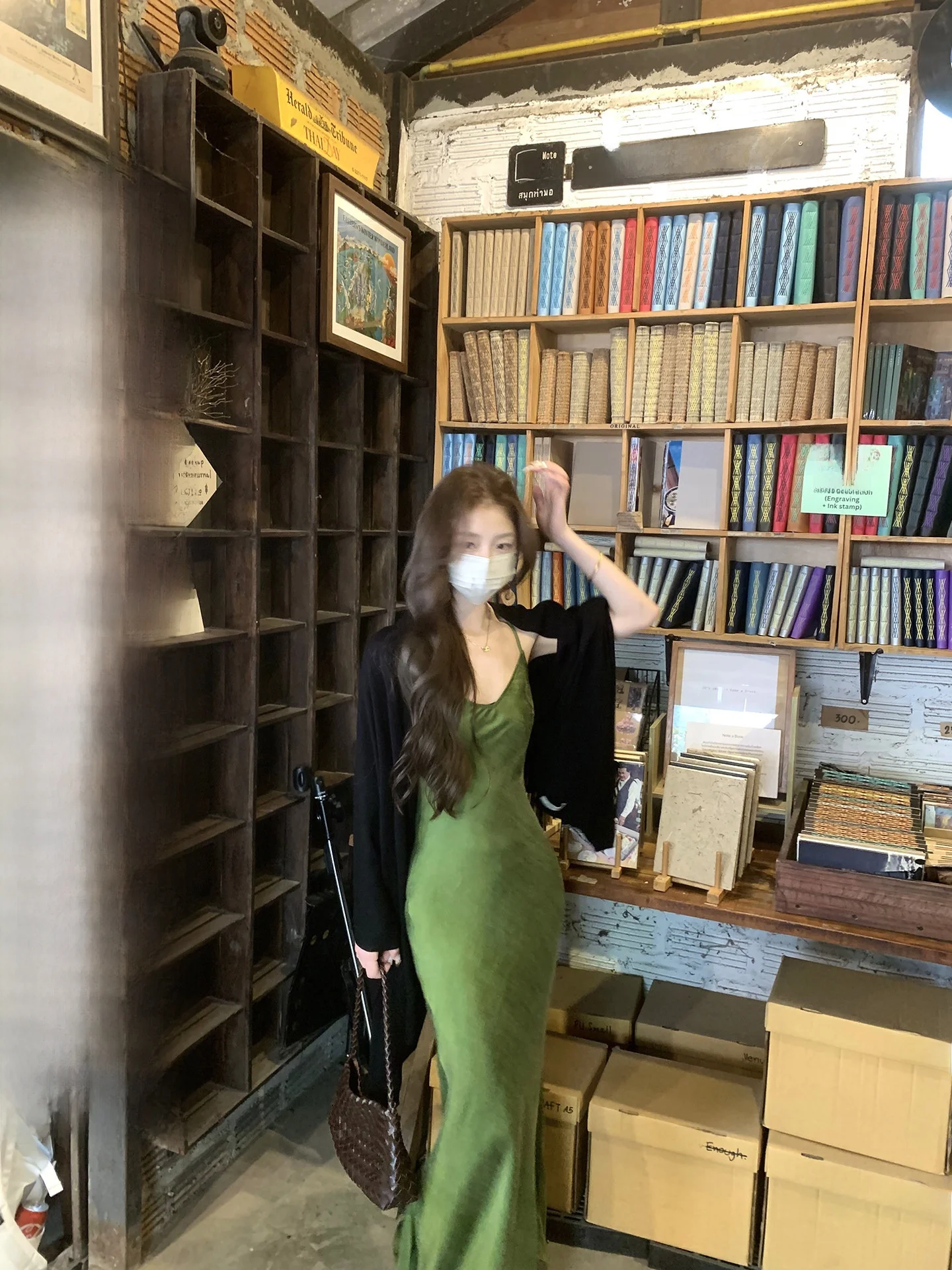 

XXIIUU Korean Style Loose Fit Women's Knitted Shawl Summer New Arrival Soft Lenzing Fiber Casual Chic Pure Color Open Cardigan