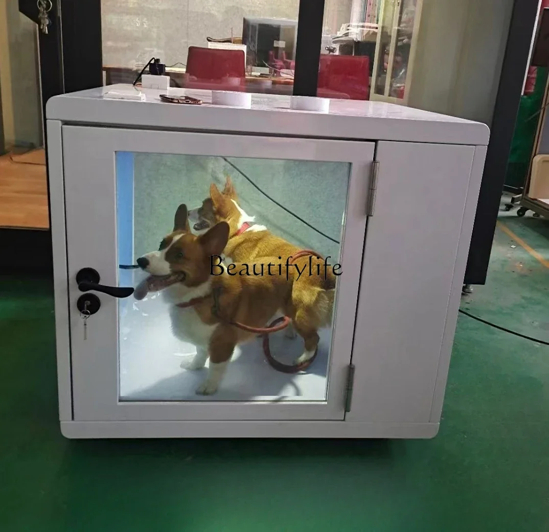 

Y Pet Mobile Soundproof Room Cat Cage Home Indoor Nest Dog Cage