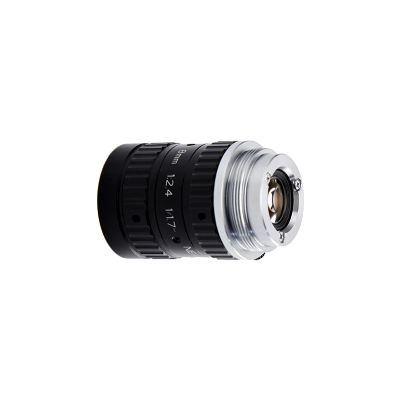 HIFLY Prix Bas Haute résolution 12MP 8mm 1/1/1 "F2.4-F16 Machine Vision FA Objectif