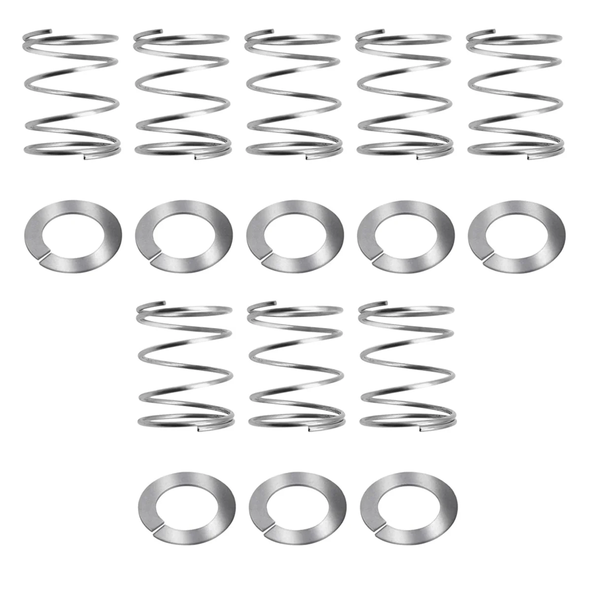 8Pack Spring and Washer for KitchenAid Mixers-Stainless Steel Replacement Parts for KitchenAid Stand Mixer 3.5/4/5/6/7Qt