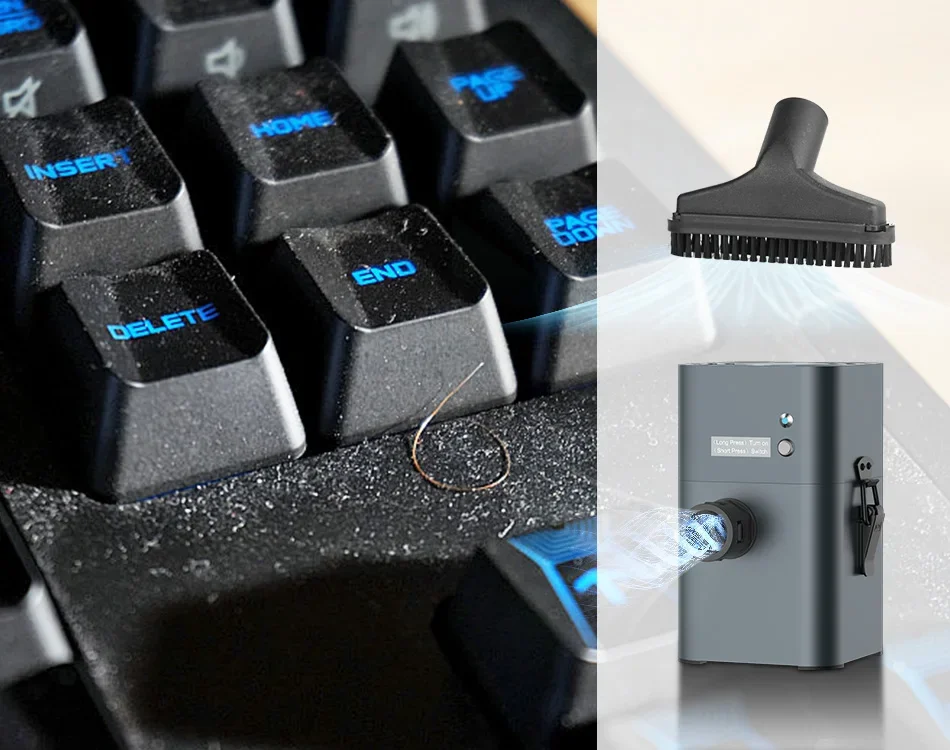 Xwitzeal Mini Computer Repair Keyboard Vacuum Cleaner, Also Suitable for Mobile Phone Repair and Motherboard Dust Removal.