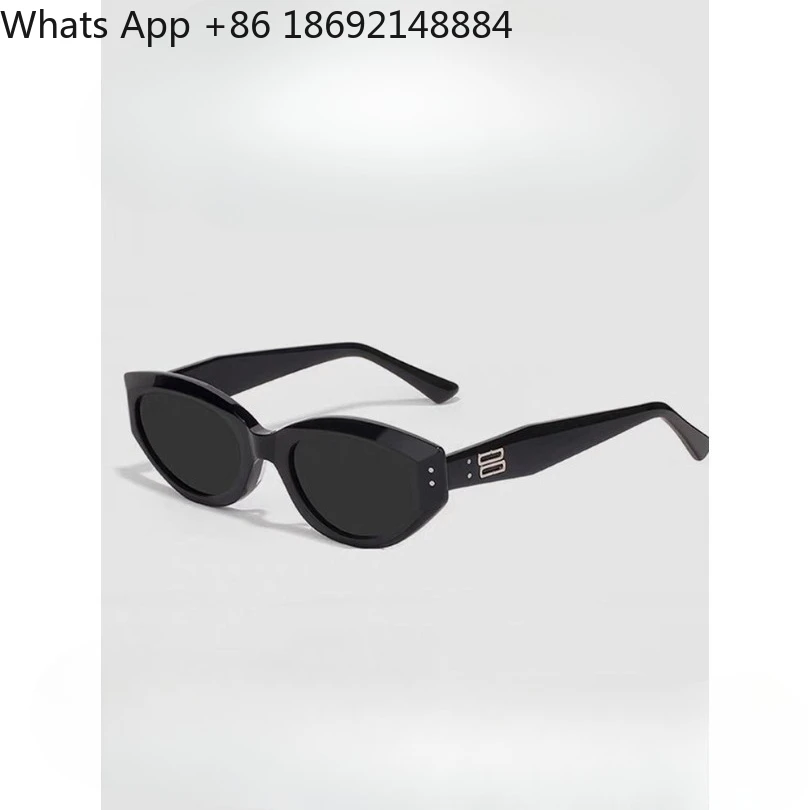 New trendy sunglasses New cat eye driving sunglasses UV protection spot