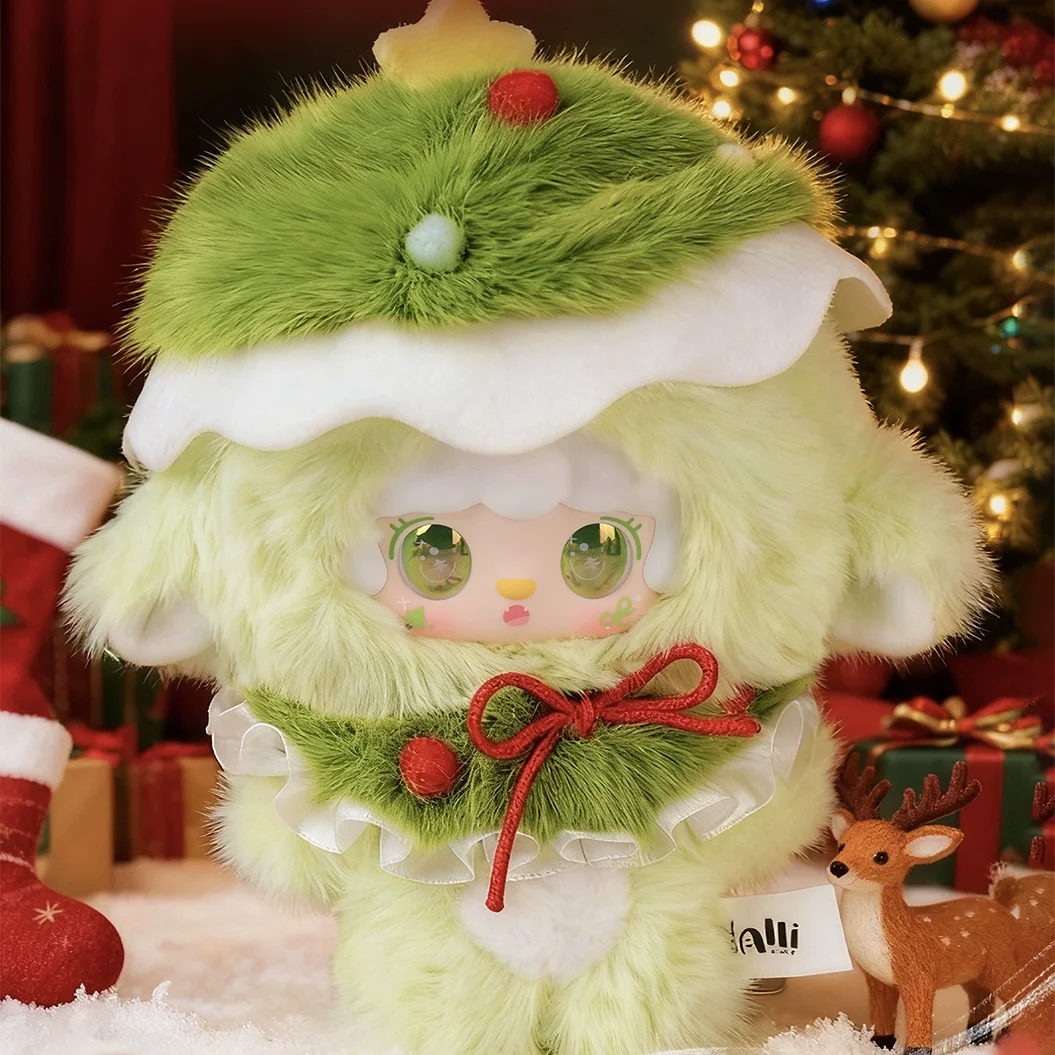 

В наличии yangyang Yooki Christmas Dingding Dang Series слепая коробка загадочная коробка кукла модный игровой орнамент праздничный подарок для девочки