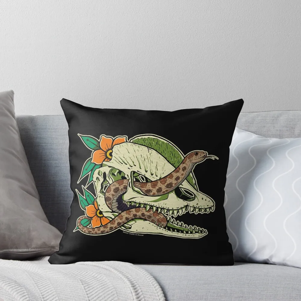 

Hognose Dilophosaurus Throw Pillow Couch Cushions Luxury Sofa Cushions Decorative Sofa Cushions Custom Cushion pillow