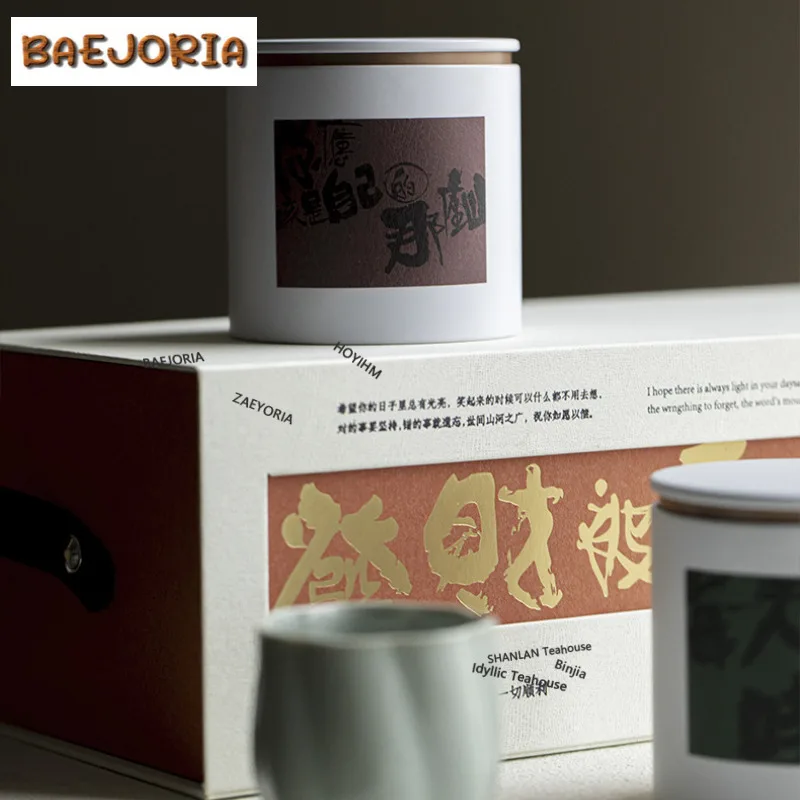 

Cultural And Creative Tea Canister Tea Set Complete Set Antique Tea Ceremony Set Teapot And Tea Cup Set Tea Items Ornaments