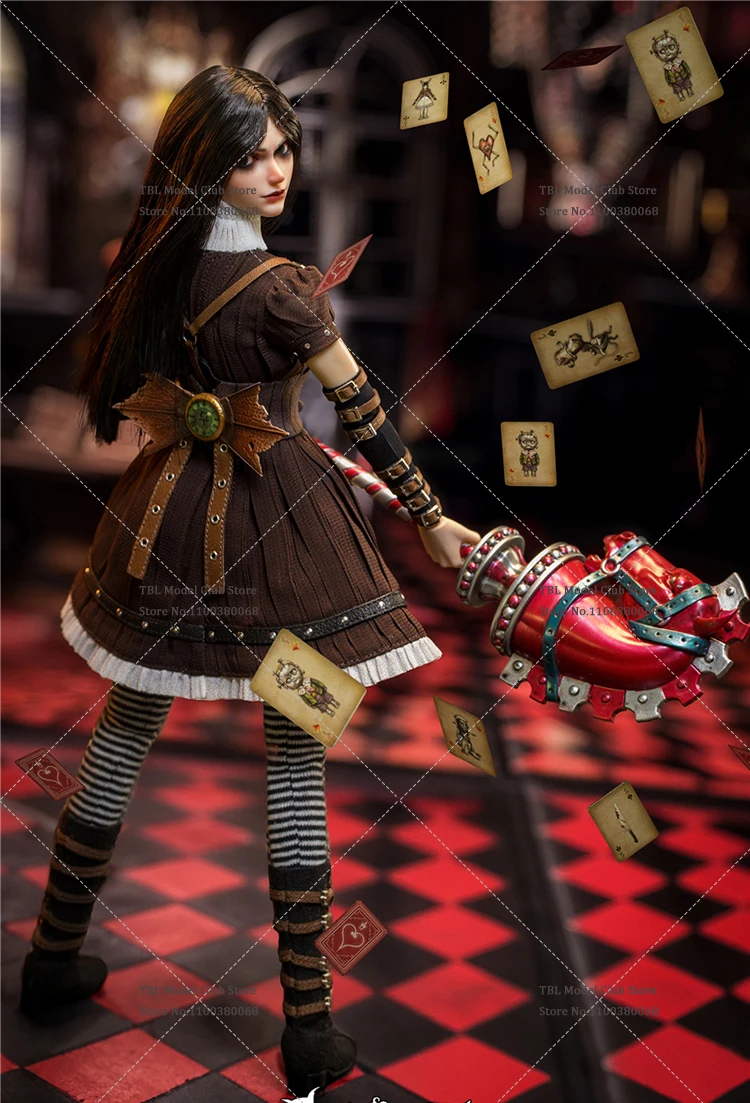 Original LSZG2024-03 1/6 Scale Female Soldier Gothic Alice Strange Girl Full Set 12inch Action Figure Doll