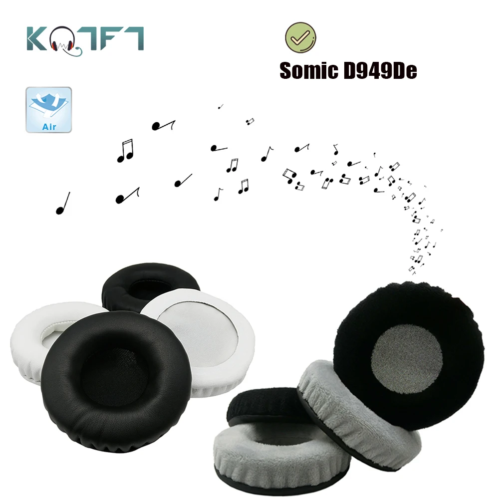 

Фланелевые амбушюры KQTFT для наушников Somic D949De, разноцветные амбушюры