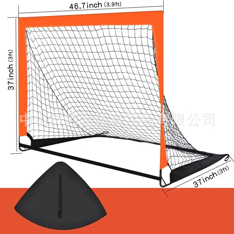 어린이 축구 골대 휴대용 접이식 이동식 훈련 축구 네트 실내 및 실외 유아 축구 게임 도어 프레임