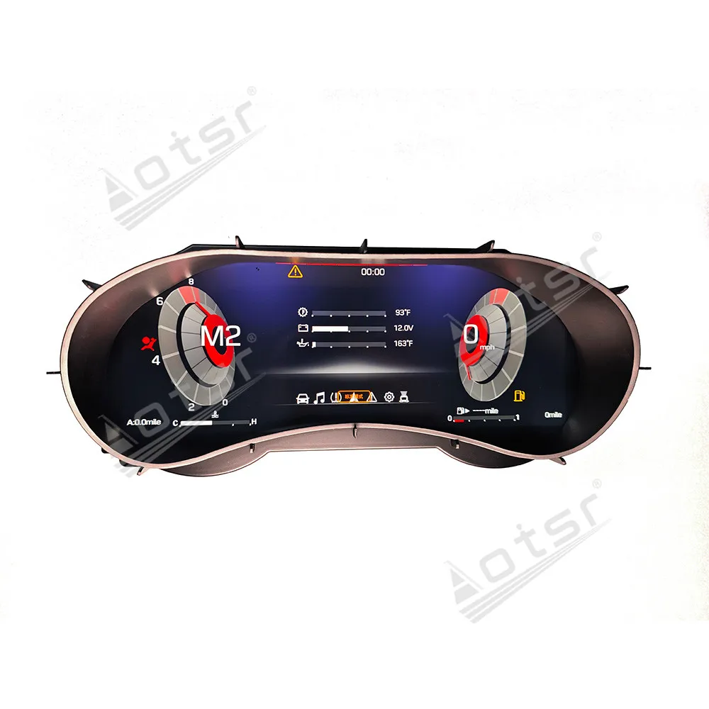 Best Price Digital Cluster Screen For Infiniti Q50 Q50S Q60 2014-2022 LCD Instrument Panel Carplay Virtual Cockpit Speed Meter
