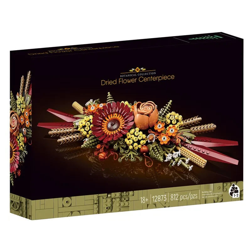 

MOC довольно розовые строительные блоки, букет цветов, растение, украшение для дома, сборные кирпичи, детские игрушки, подарок на день Святого Валентина для девочек